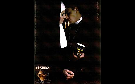people complained to advertising watchdogs that the ad was offensive to demeaning towards people who serve the church
